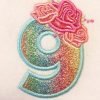 9 Roses Applique Photograph 1 9 Roses Applique Photograph 1
