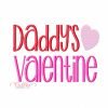 Daddys Valentine Embroidery Design Daddys Valentine Embroidery Design