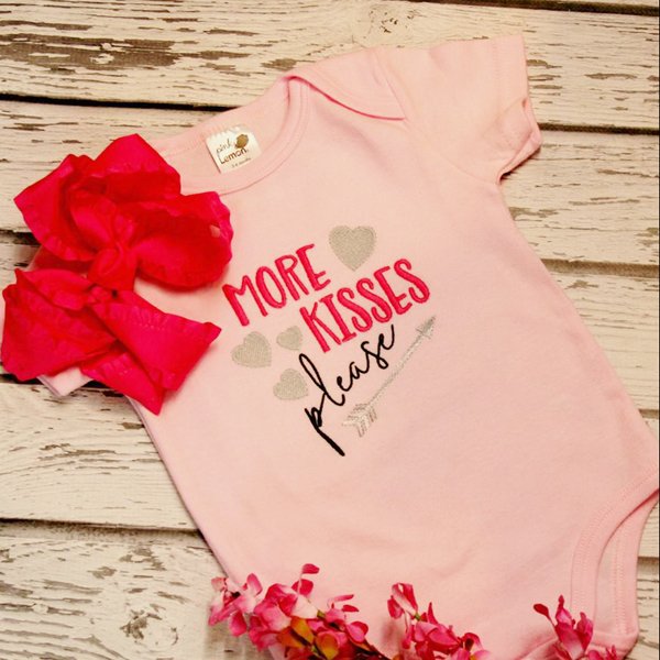 More Kisses Please pink photograph 1