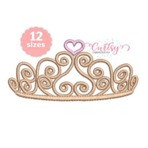Crown Tiara Design 12 sizes