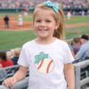 Baseball with Bow Applique logo 2