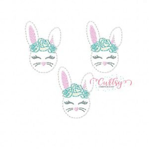 Easter Bunny Feltie Embroidery