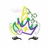 Mardi Gras Unicorn Applique Design Mardi Gras Unicorn Applique Design