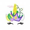Mardi Gras Unicorn Embroidery Design Mardi Gras Unicorn Embroidery Design