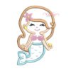 Mermaid Applique Design Mermaid Applique Design