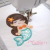 Mermaid Applique Design logo 1 Mermaid Applique Design logo 1