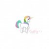 Unicorn Feltie Single Right Embroidery Design Unicorn Feltie Single Right Embroidery Design