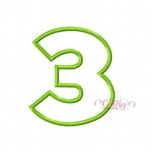 3 Applique Embroidery Design