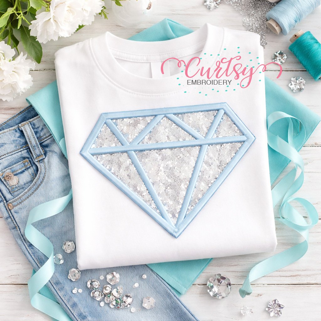 Diamong Applique Design _ Logo 1