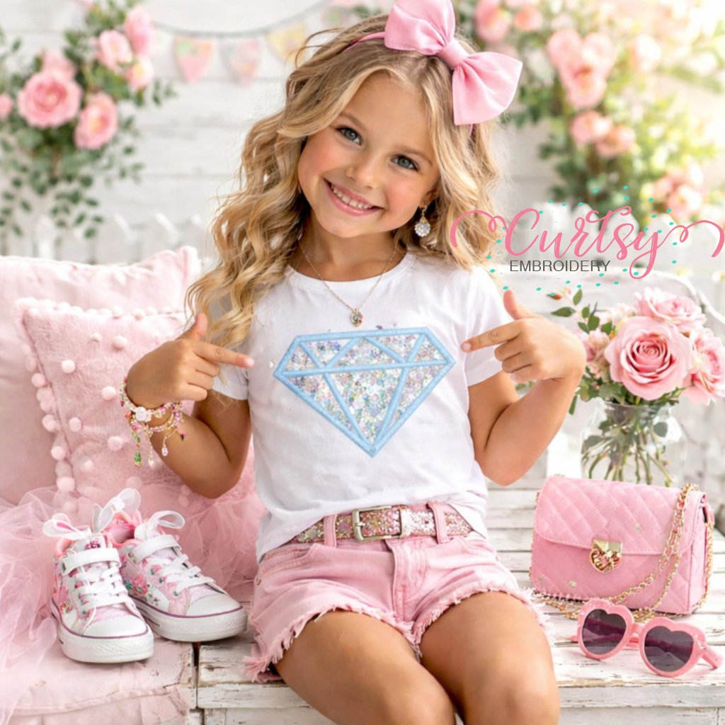 Diamong Applique Design _ Logo 2