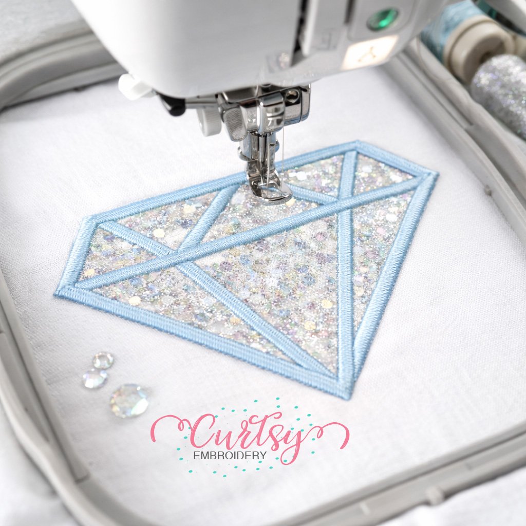 Diamong Applique Design _ Logo 3