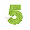 Five Applique Embroidery Design
