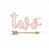 Two Arrow Applique Embroidery Design Two Arrow Applique Embroidery Design