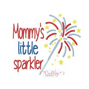 Mommy's Little Sparkler Embroidery
