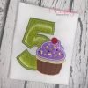 5 Cupcake Applique picture 1