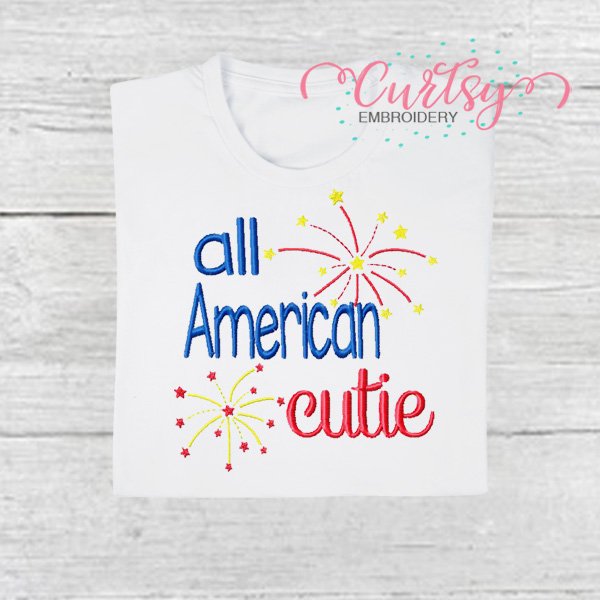 All American Cutie Applique Photograph 3