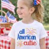 All American Cutie Embroidery Design _ Logo 2