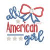 All American Girl Applique Design _ Website All American Girl Applique Design _ Website