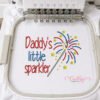 Daddys Little Spark;er Embroidery Design _ Logo 3