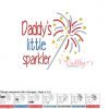 Daddy’s Little Sparkler Embroidery MAP Daddy’s Little Sparkler Embroidery MAP