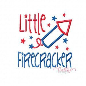 Little Firecracker Applique