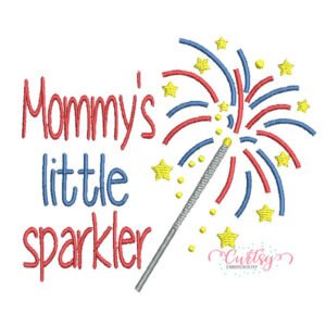 Mommy's Little Sparkler Embroidery