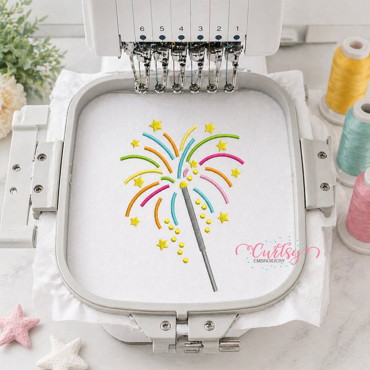 Sparkler Embroidery _ Logo 3