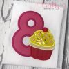 8 Cupcake Applique picture 2