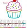 Cupcake Applique MAP Cupcake Applique MAP