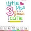 Little Miss 3rd Grade Cutie MAP Little Miss 3rd Grade Cutie MAP