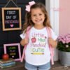 Little Miss Preschool Cutie Applique Design _ Logo 2