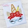 School Unicorn Applique Picture 2