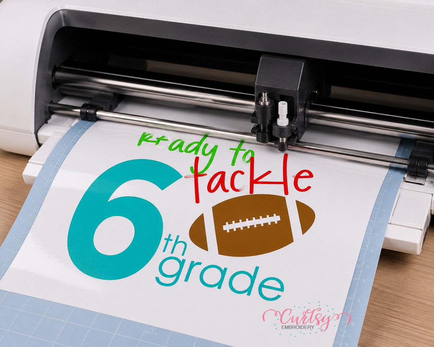 Ready To Tackle 6th Grade SVG _ Logo 3 Ready To Tackle 6th Grade SVG _ Logo 3