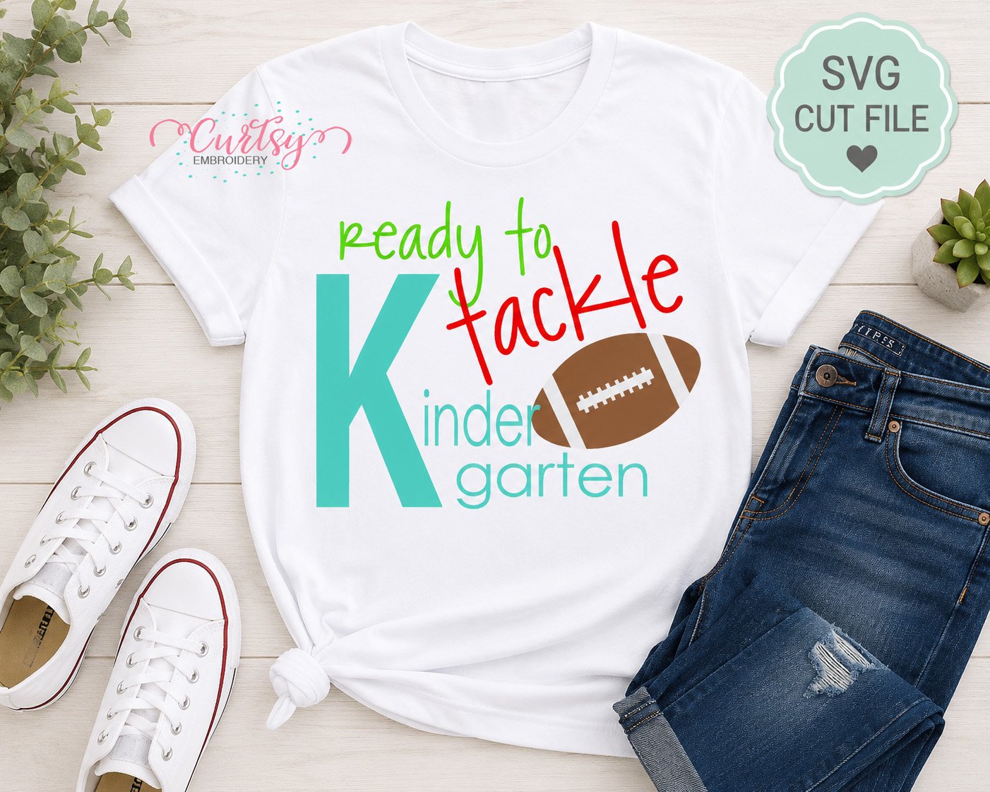 Ready To Tackle Kindergarten SVG _ Logo 1 Ready To Tackle Kindergarten SVG _ Logo 1