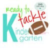 Ready To Tackle Kindergarten SVG _ Website