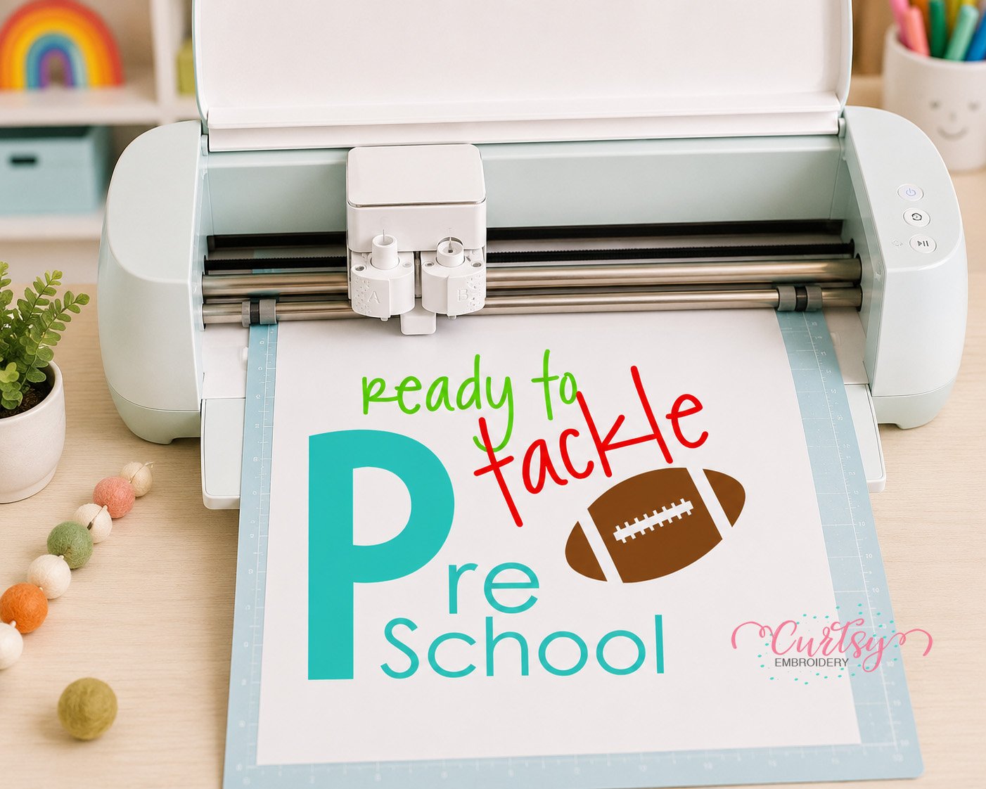 Ready To Tackle PreSchool SVG _ Logo 3