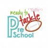 Ready To Tackle Preschool Applique Design