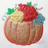 Flower Pumpkin Applique photograph 1 Flower Pumpkin Applique photograph 1