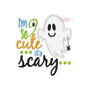 So Cute It's Scary Applique