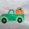 Pumpkin Pickup Truck Applique picture 2