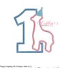 1 Animal Cracker Applique Stitch Map 1 Animal Cracker Applique Stitch Map