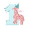 1st Birthday Animal Cracker Applique Design 1st Birthday Animal Cracker Applique Design