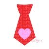 Heart Tie Valentine SVG File