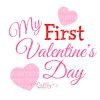 My First Valentines Day SVG File My First Valentines Day SVG File