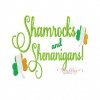 Shamrocks and Shenanigans Embroidery Design Shamrocks and Shenanigans Embroidery Design