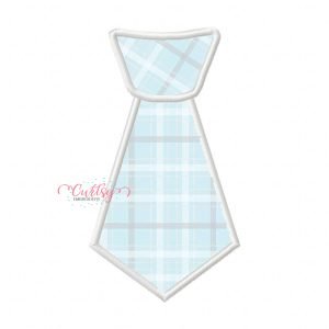 Tie Applique Embroidery Design
