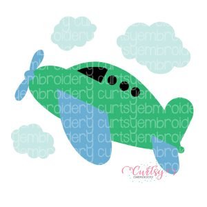 Airplane SVG Cutting File for Children