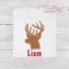 Deer Silhouette Satin Stitch Applique picture 1 Deer Silhouette Satin Stitch Applique picture 1