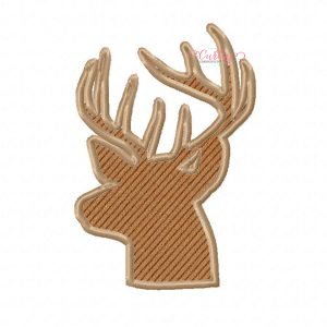 Deer Silhouette Applique