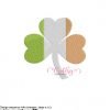Shamrock Irish Flag Embroidery Design MAP